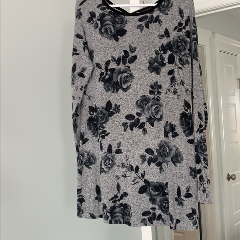 Floral Maternity Shirt